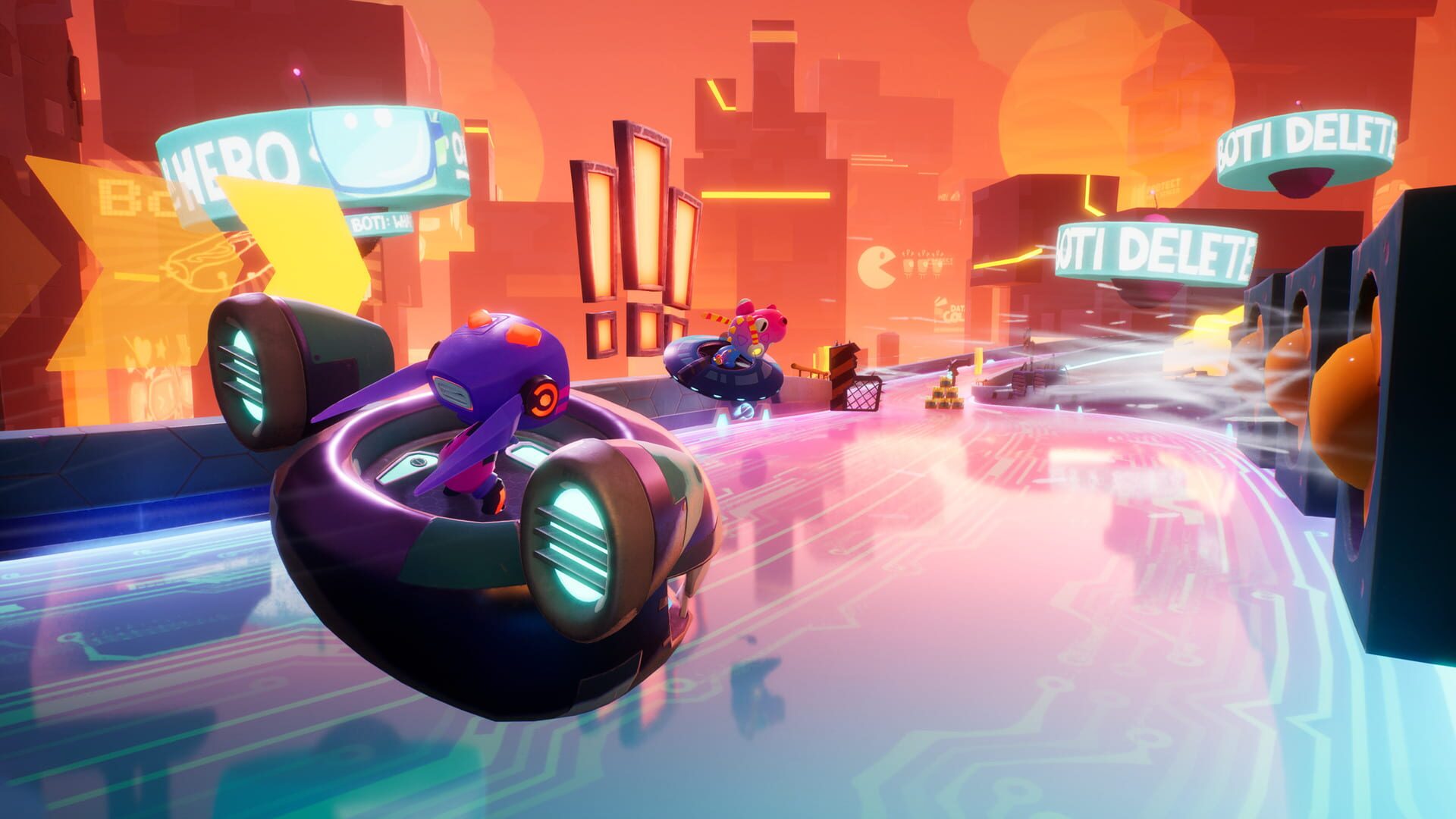 Screenshot for Boti: Byteland Overclocked - Bit Racing