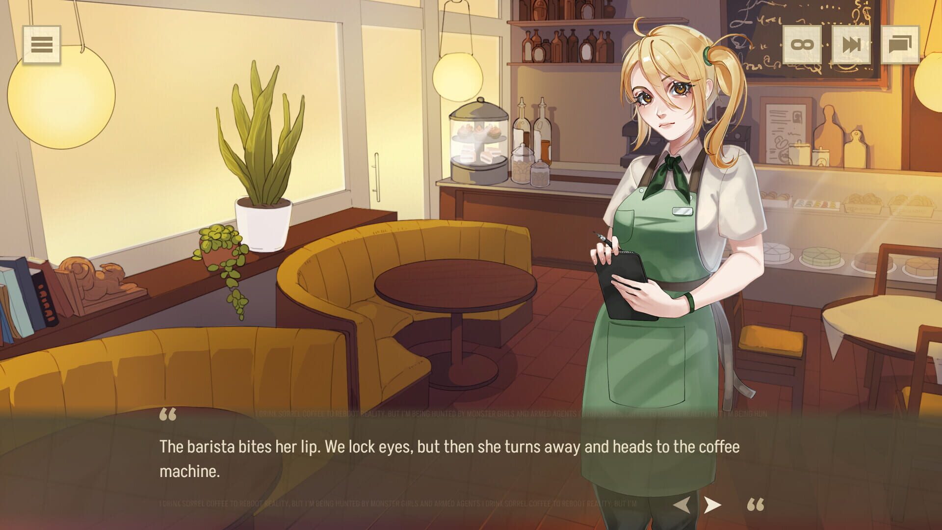Screenshot for I Drink Sorrel Coffee to Reboot Reality, but I’m Being Hunted by Monster Girls and Armed Agents