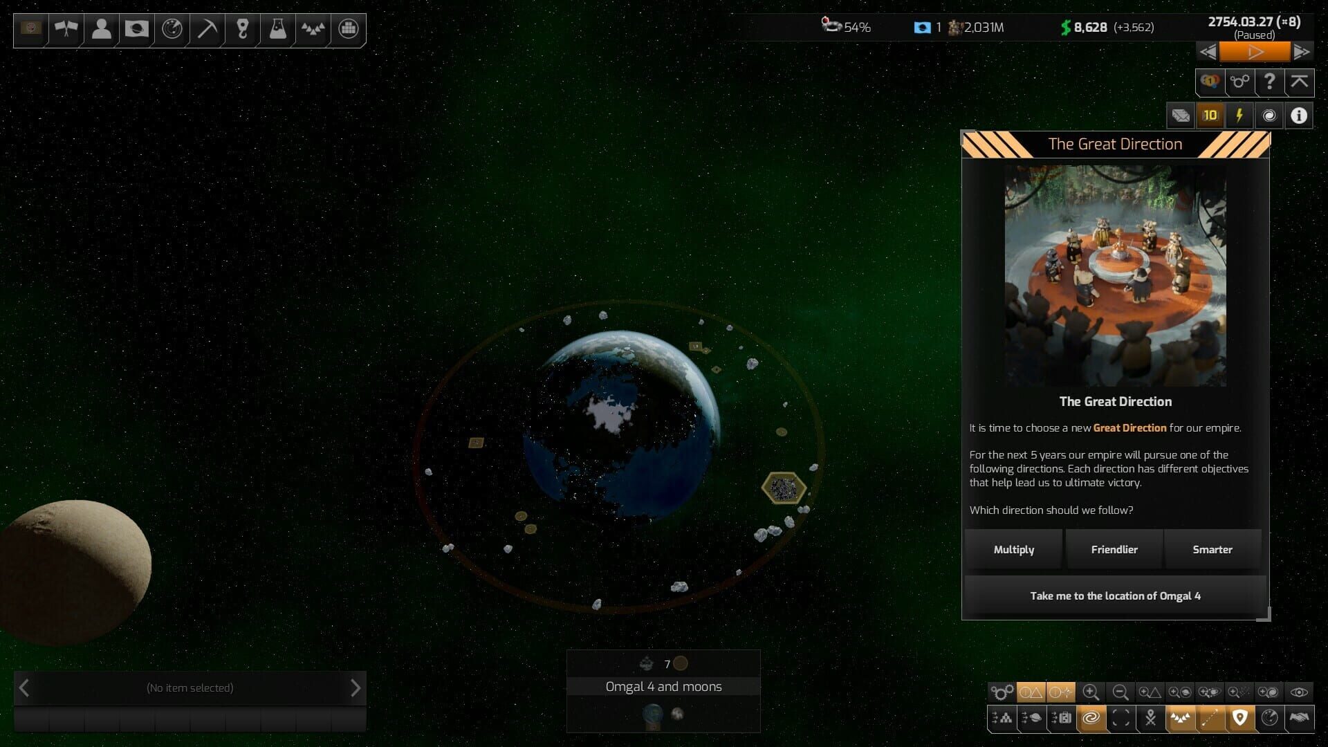 Screenshot for Distant Worlds 2: Factions - Atuuk and Wekkarus