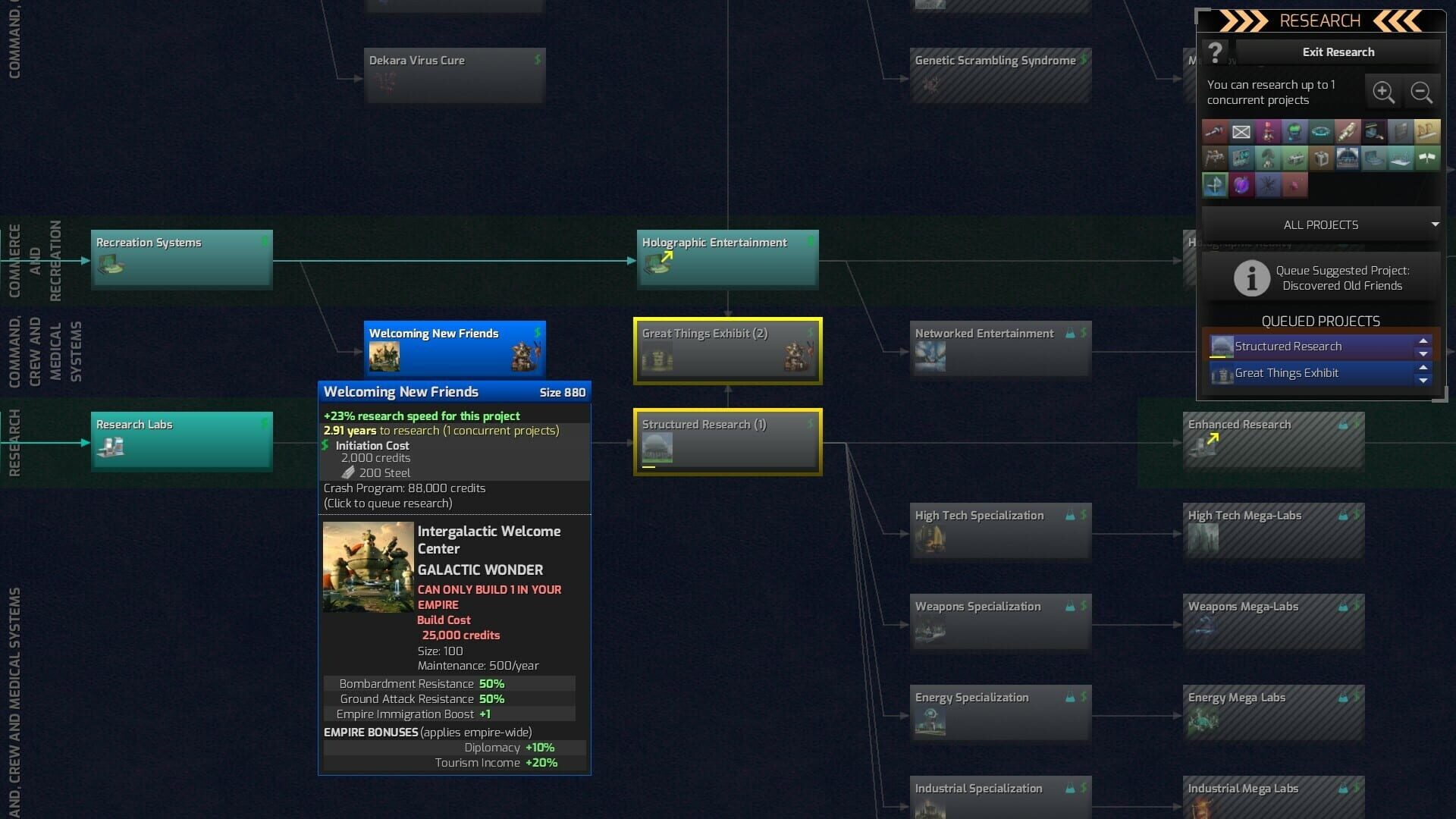 Screenshot for Distant Worlds 2: Factions - Atuuk and Wekkarus