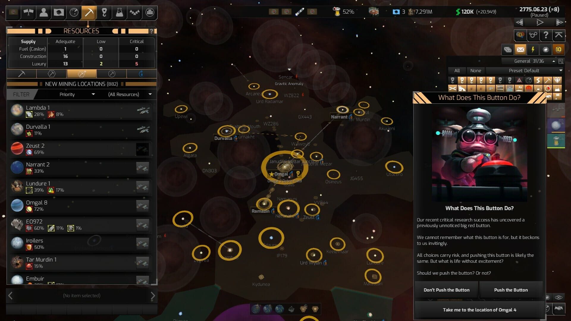 Screenshot for Distant Worlds 2: Factions - Atuuk and Wekkarus