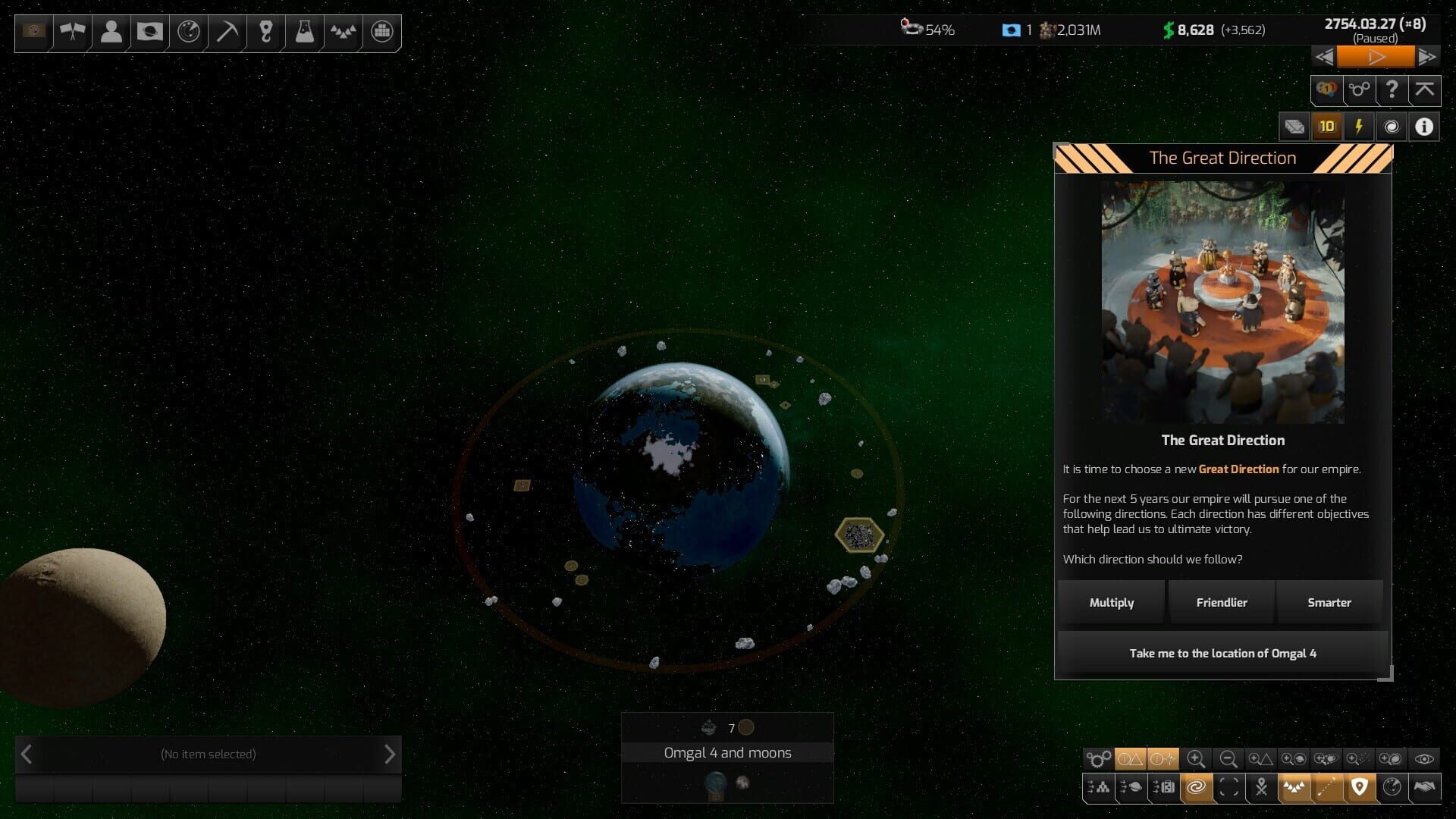 Screenshot for Distant Worlds 2: Factions - Atuuk and Wekkarus