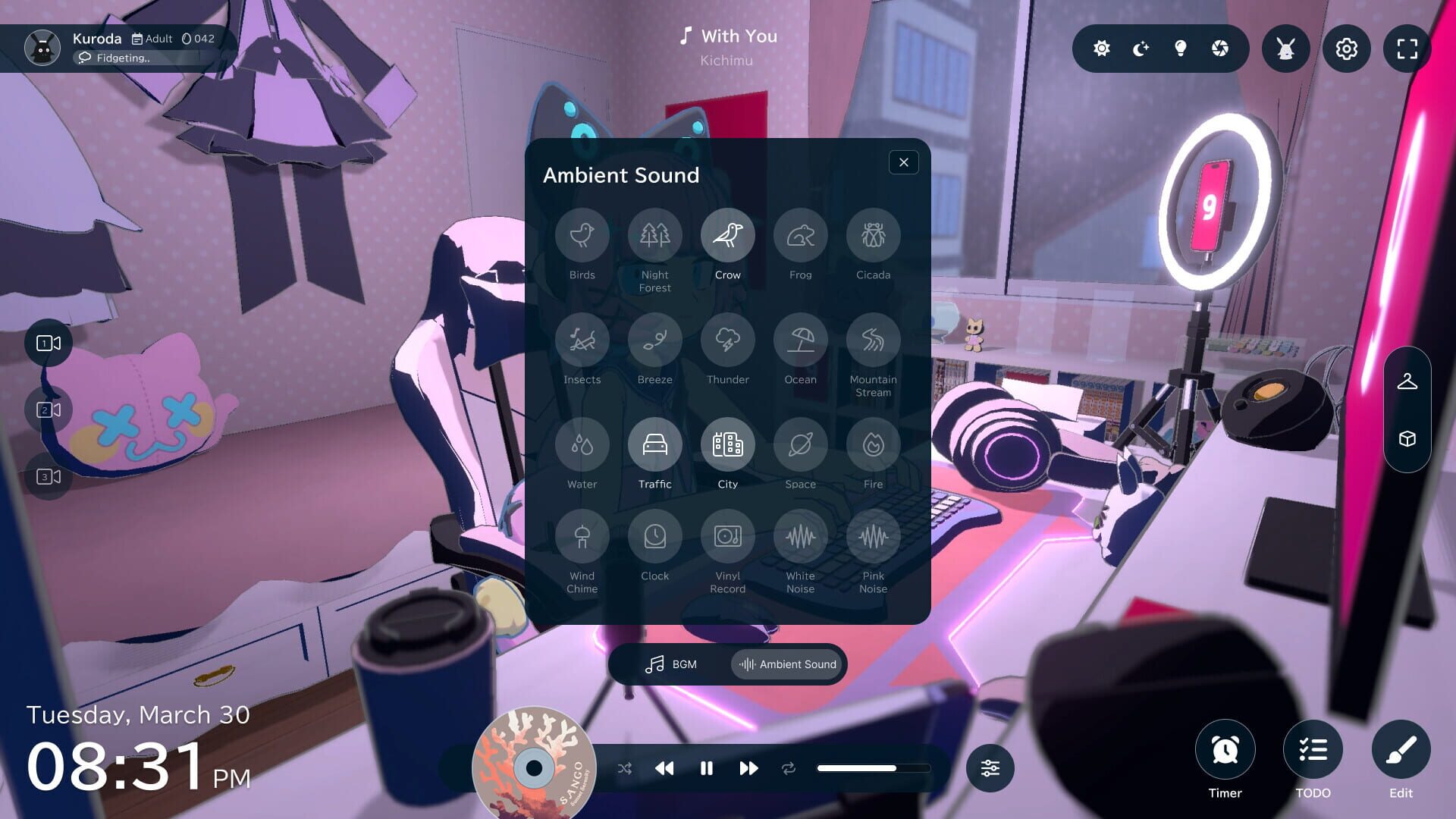 Screenshot for Gogh: Focus with Your Avatar