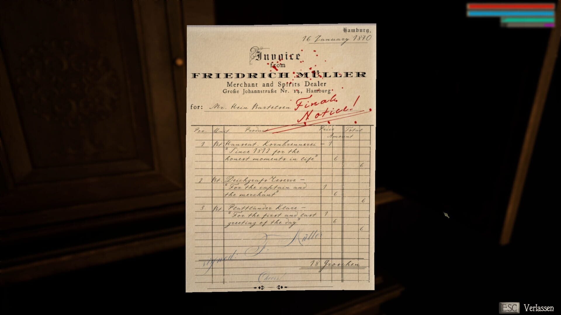 Screenshot for Inspector Schmidt: The Ebbing