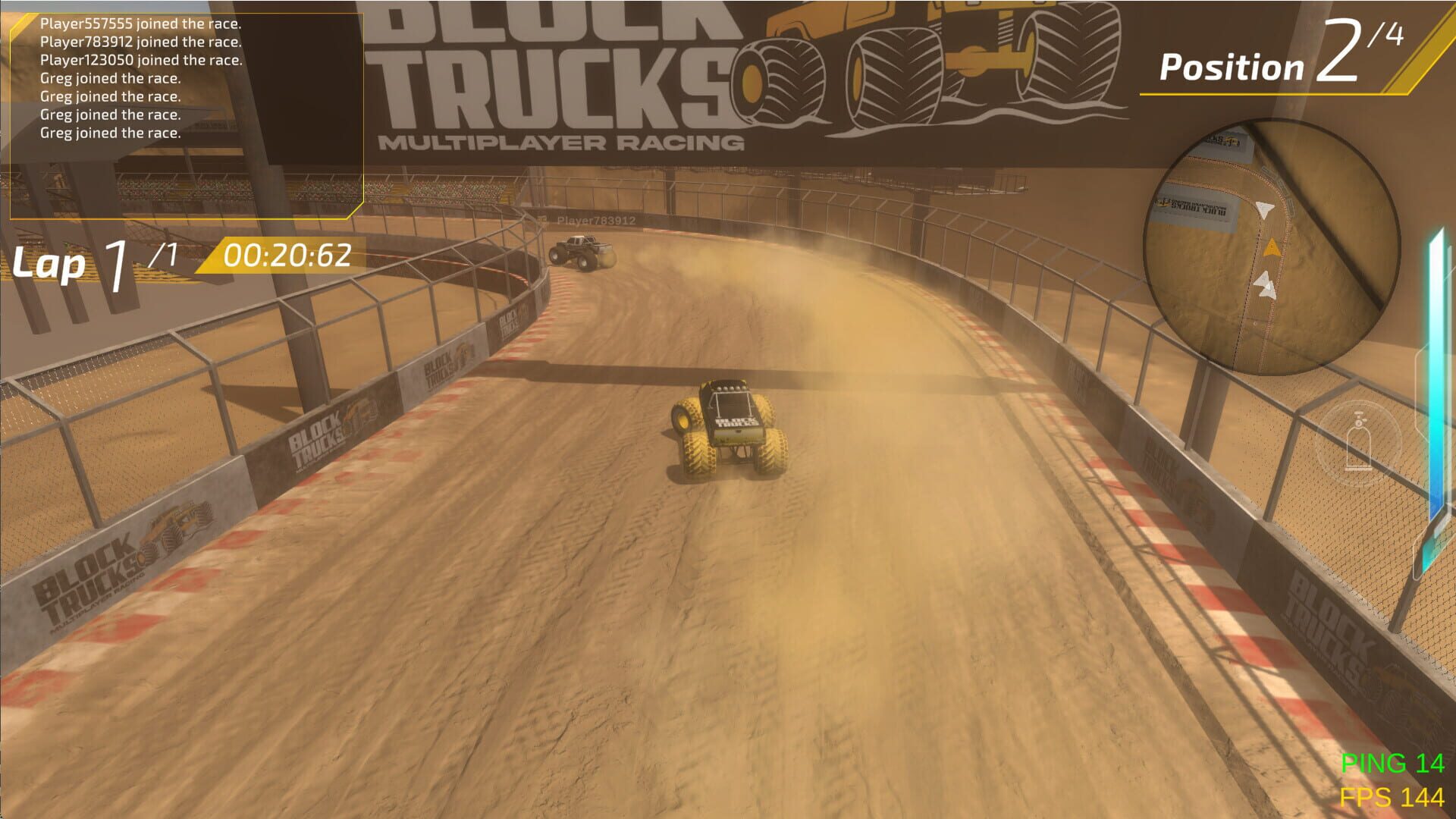 Screenshot for Block Trucks Multiplayer Racing