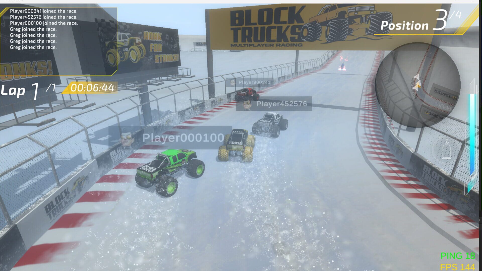 Screenshot for Block Trucks Multiplayer Racing