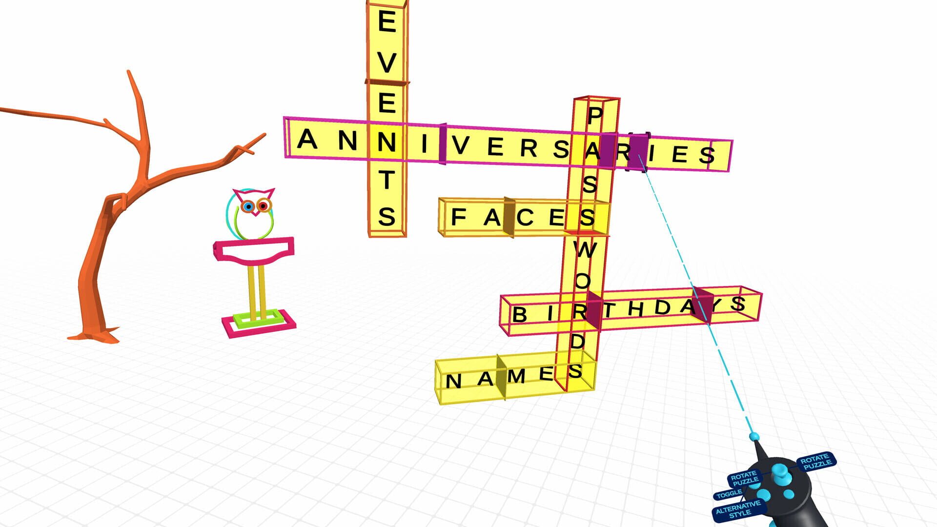 Screenshot for Arthur Owl's Word Block