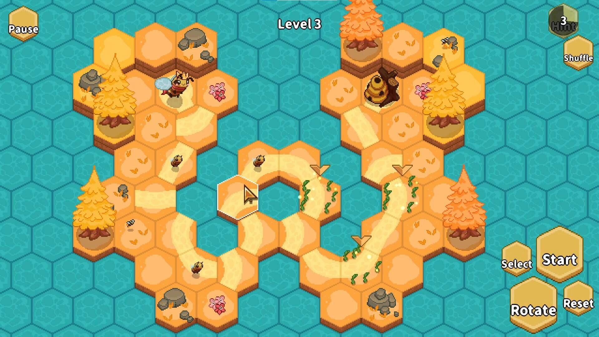 Screenshot for Bee Flowers: Royal Garden
