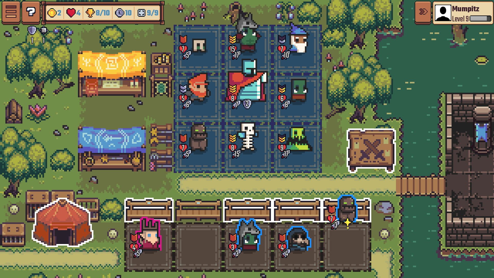 Screenshot for Tiny Auto Knights