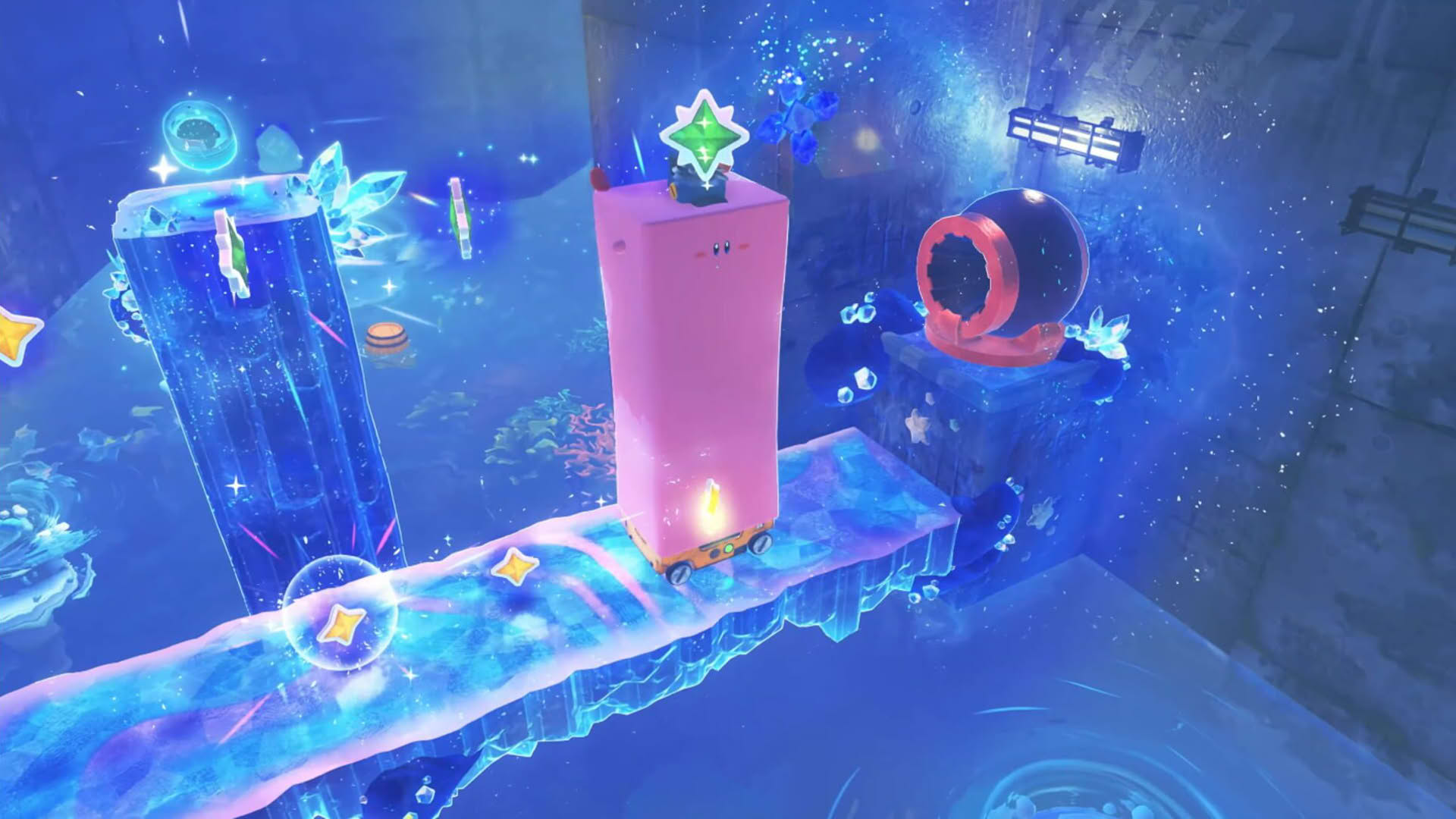 Screenshot for Kirby and the Forgotten Land: Nintendo Switch 2 Edition + Star-Crossed World