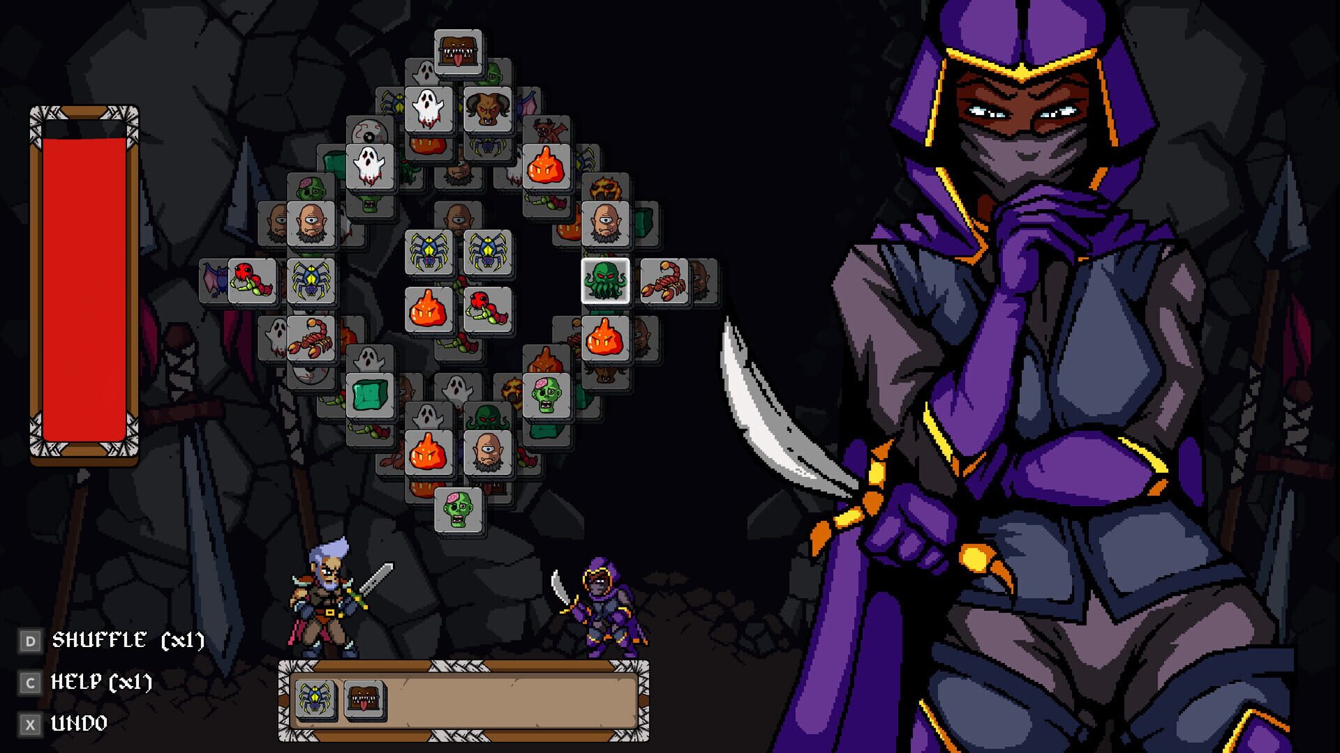 Screenshot for Warriors Waifus Mahjong