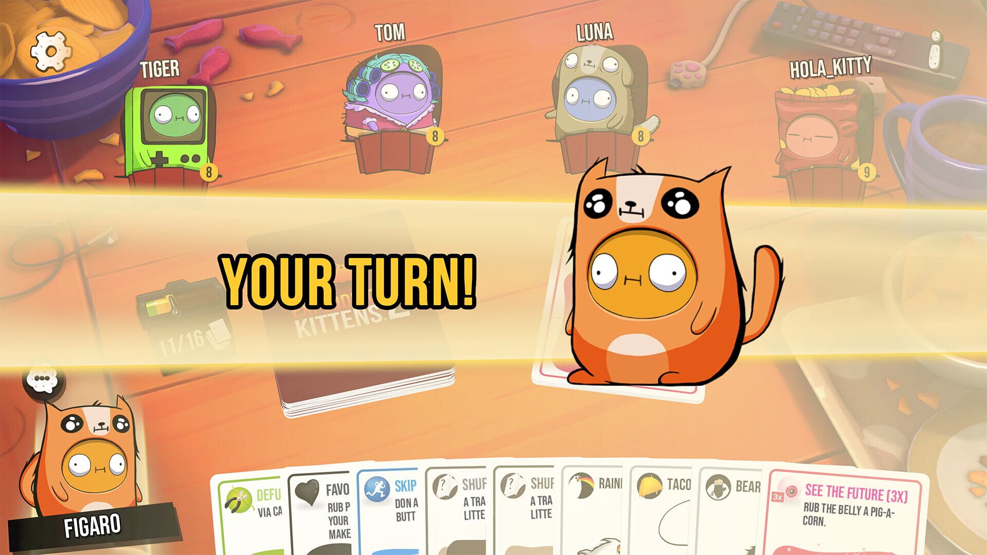 Screenshot for Exploding Kittens 2