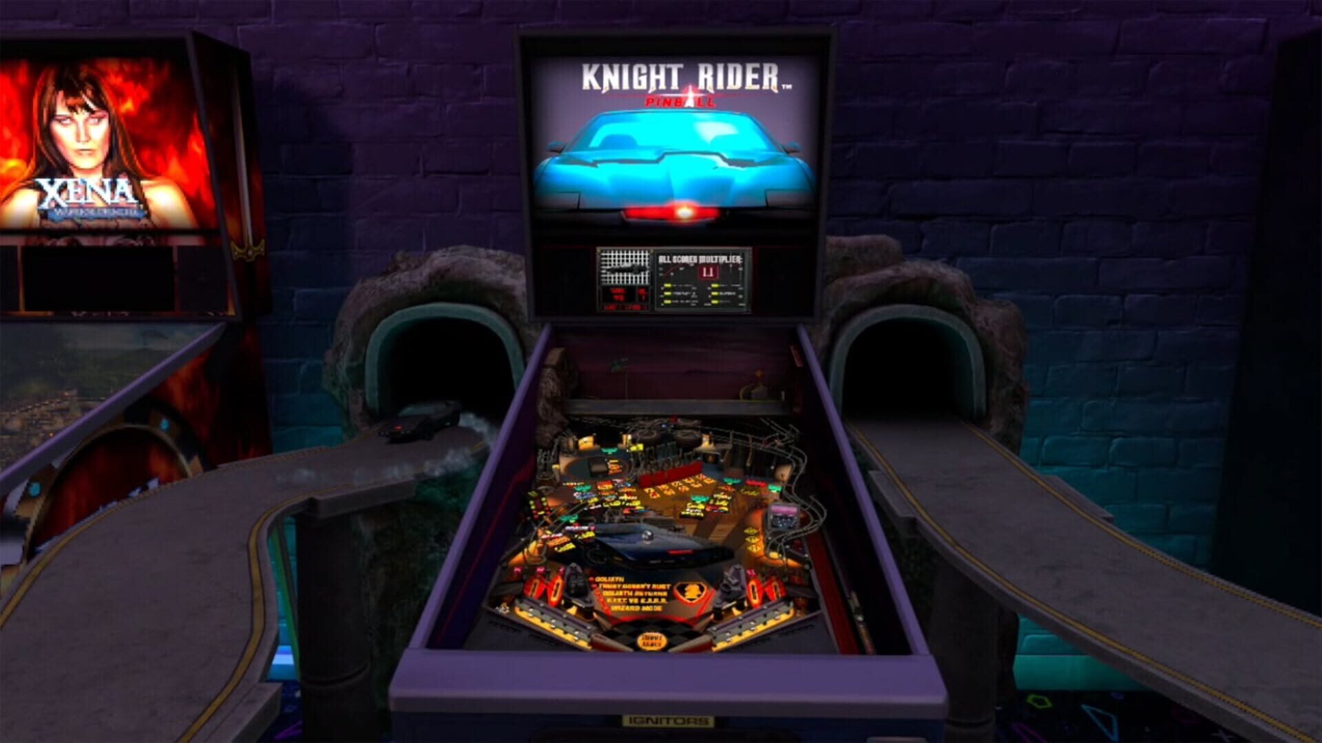 Screenshot for Pinball FX VR: Universal Pinball - TV Classics