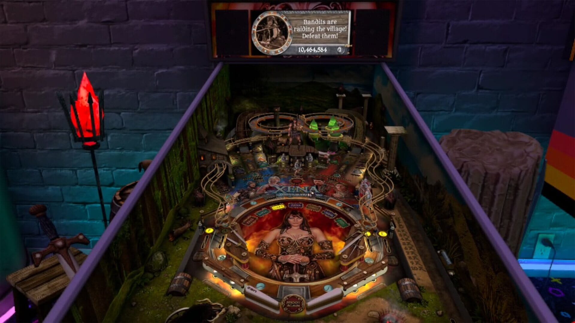 Screenshot for Pinball FX VR: Universal Pinball - TV Classics