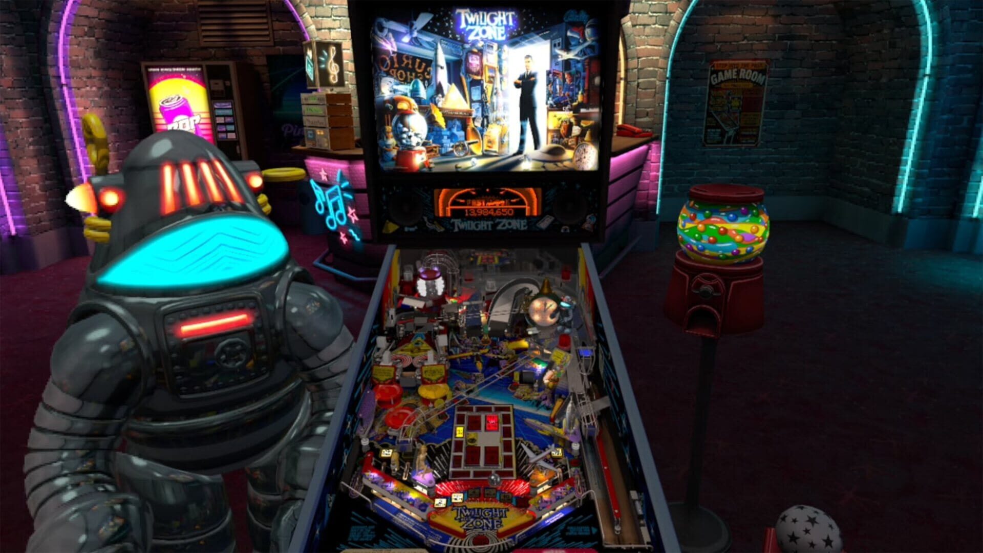 Screenshot for Pinball FX VR: Williams Pinball - Twilight Zone