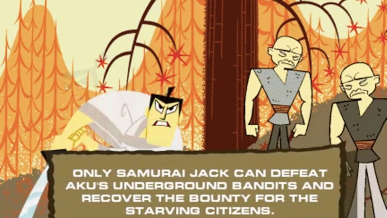 Screenshot for Samurai Jack: Cavern Raid