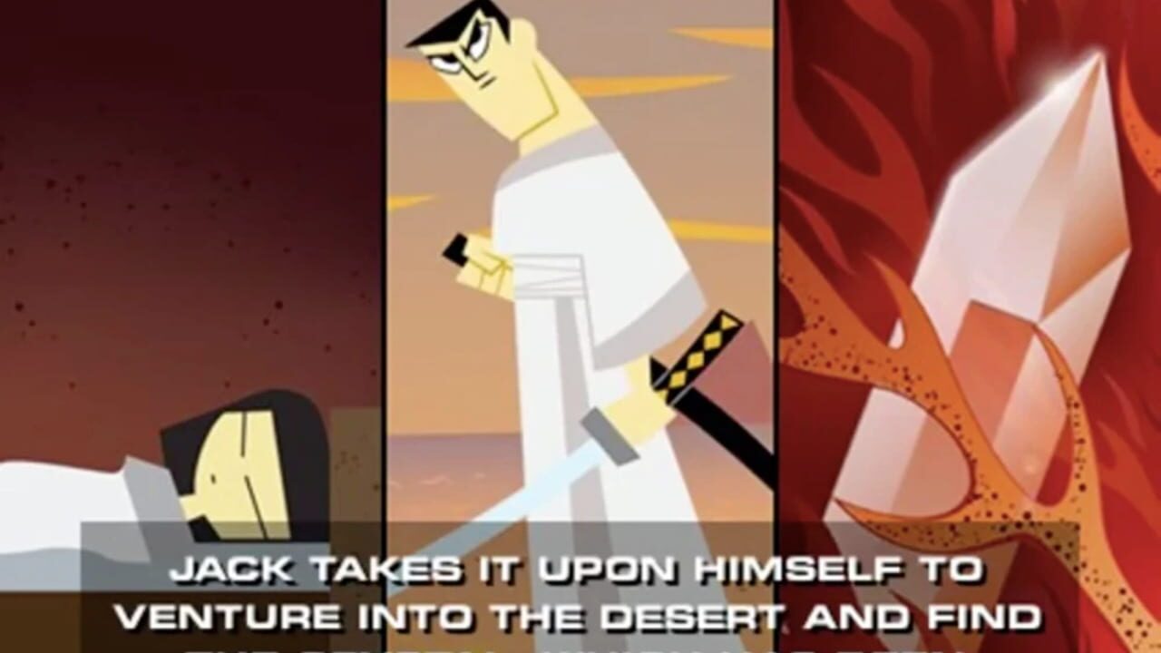 Screenshot for Samurai Jack: Desert Quest
