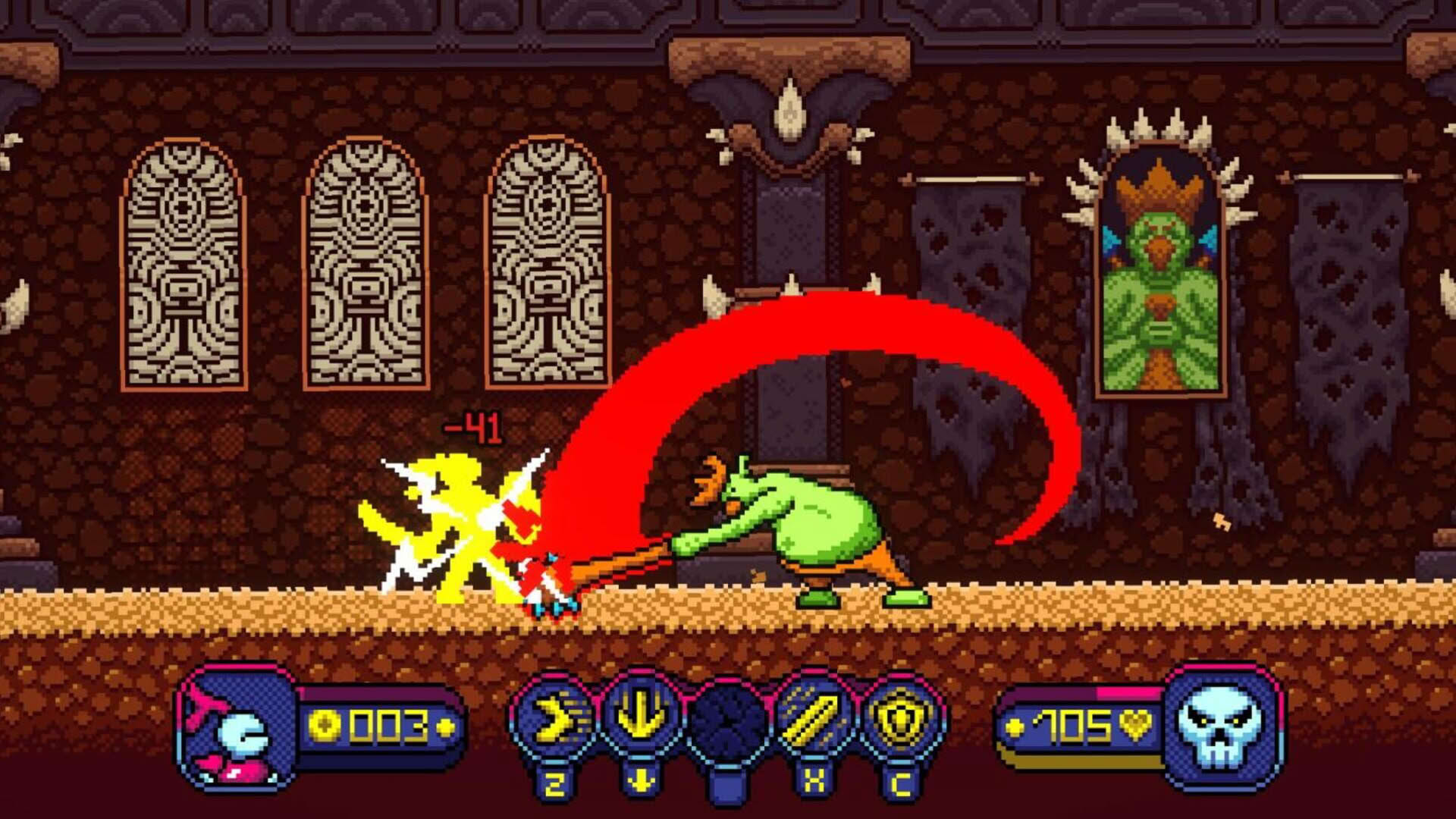 Screenshot for Tiny Pixels Vol. 2: Stormy Knights