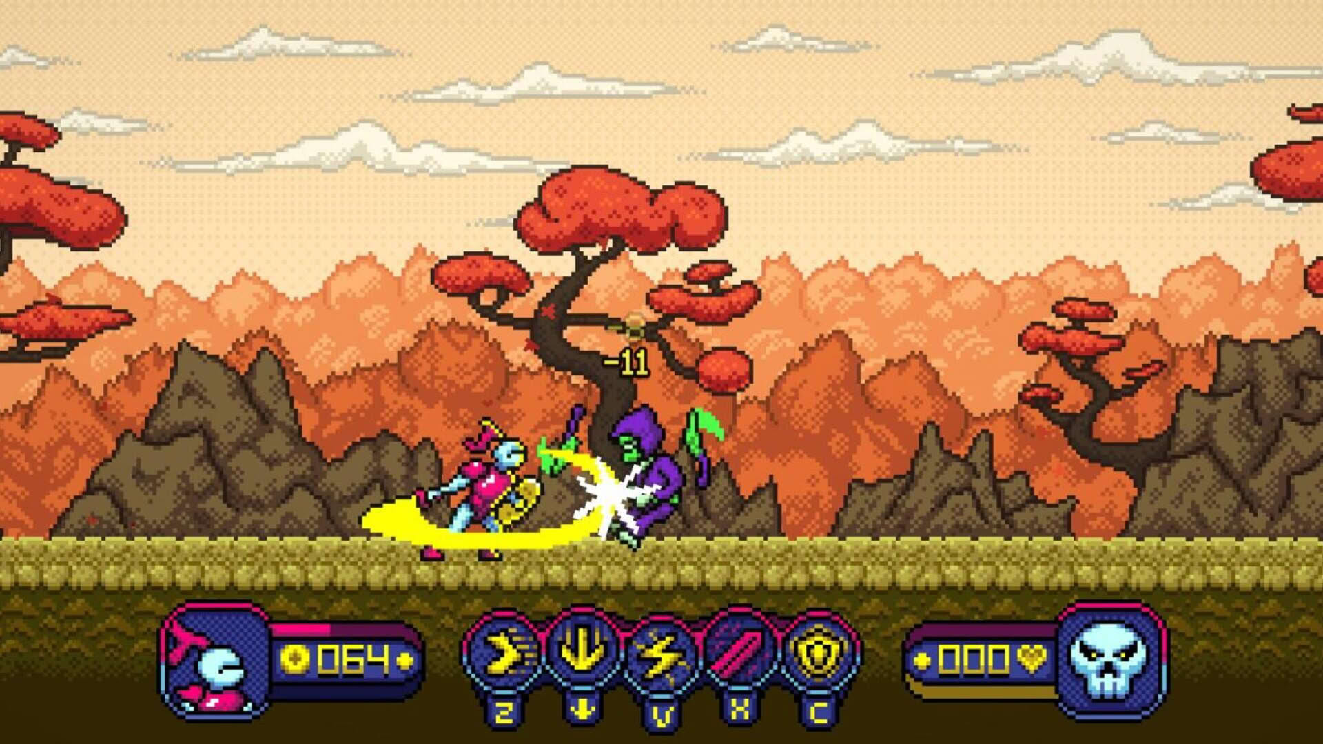 Screenshot for Tiny Pixels Vol. 2: Stormy Knights