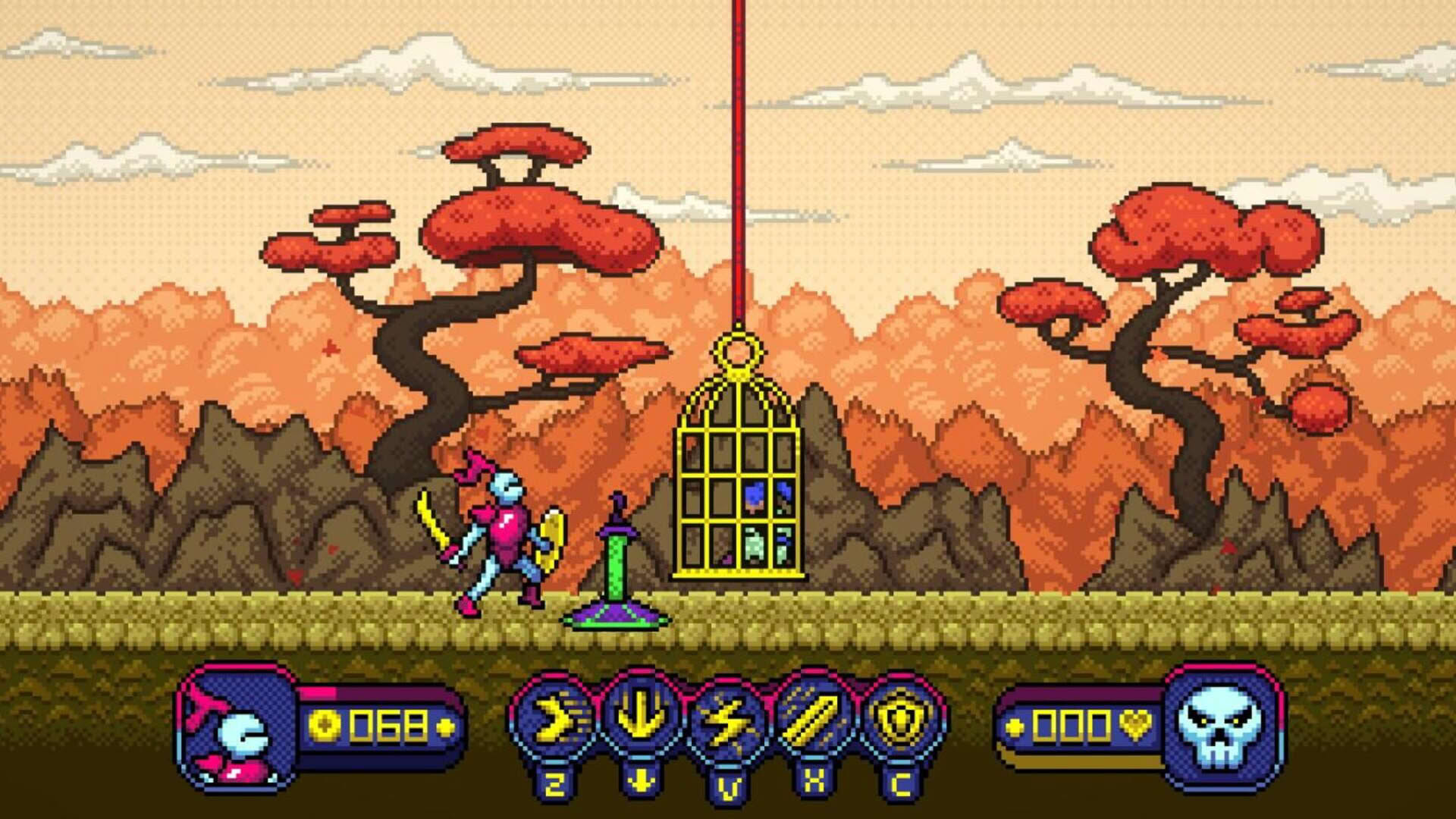 Screenshot for Tiny Pixels Vol. 2: Stormy Knights