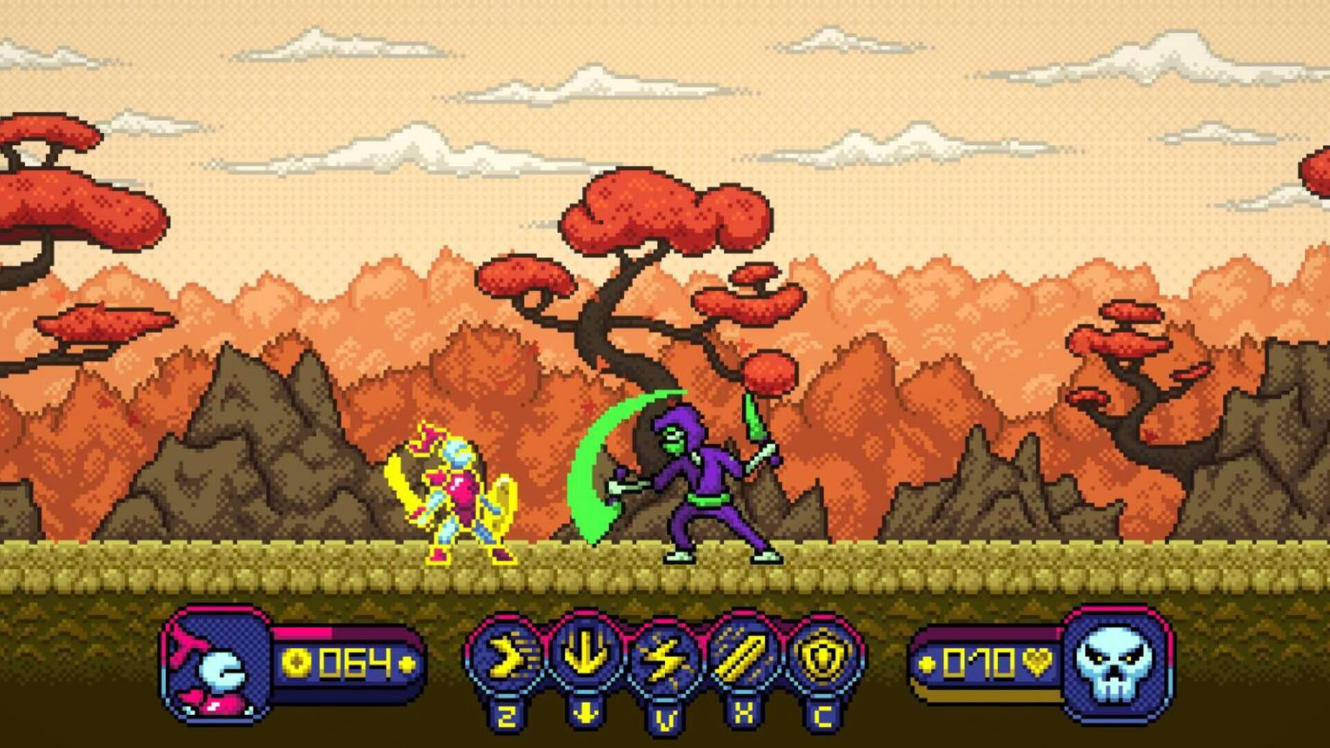 Screenshot for Tiny Pixels Vol. 2: Stormy Knights