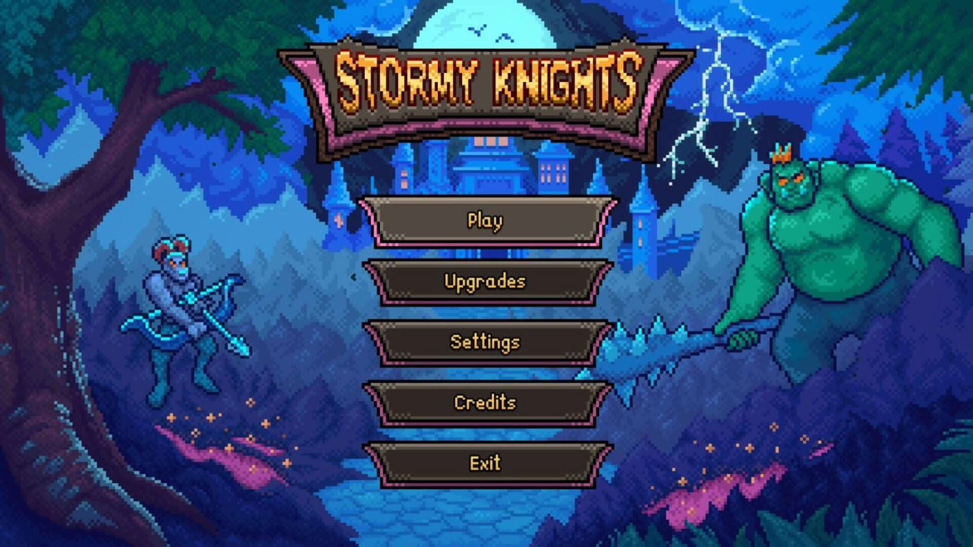 Screenshot for Tiny Pixels Vol. 2: Stormy Knights