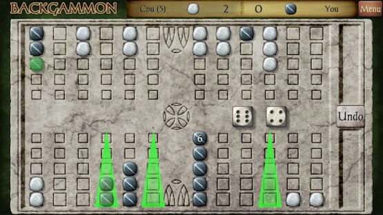 Screenshot for Backgammon