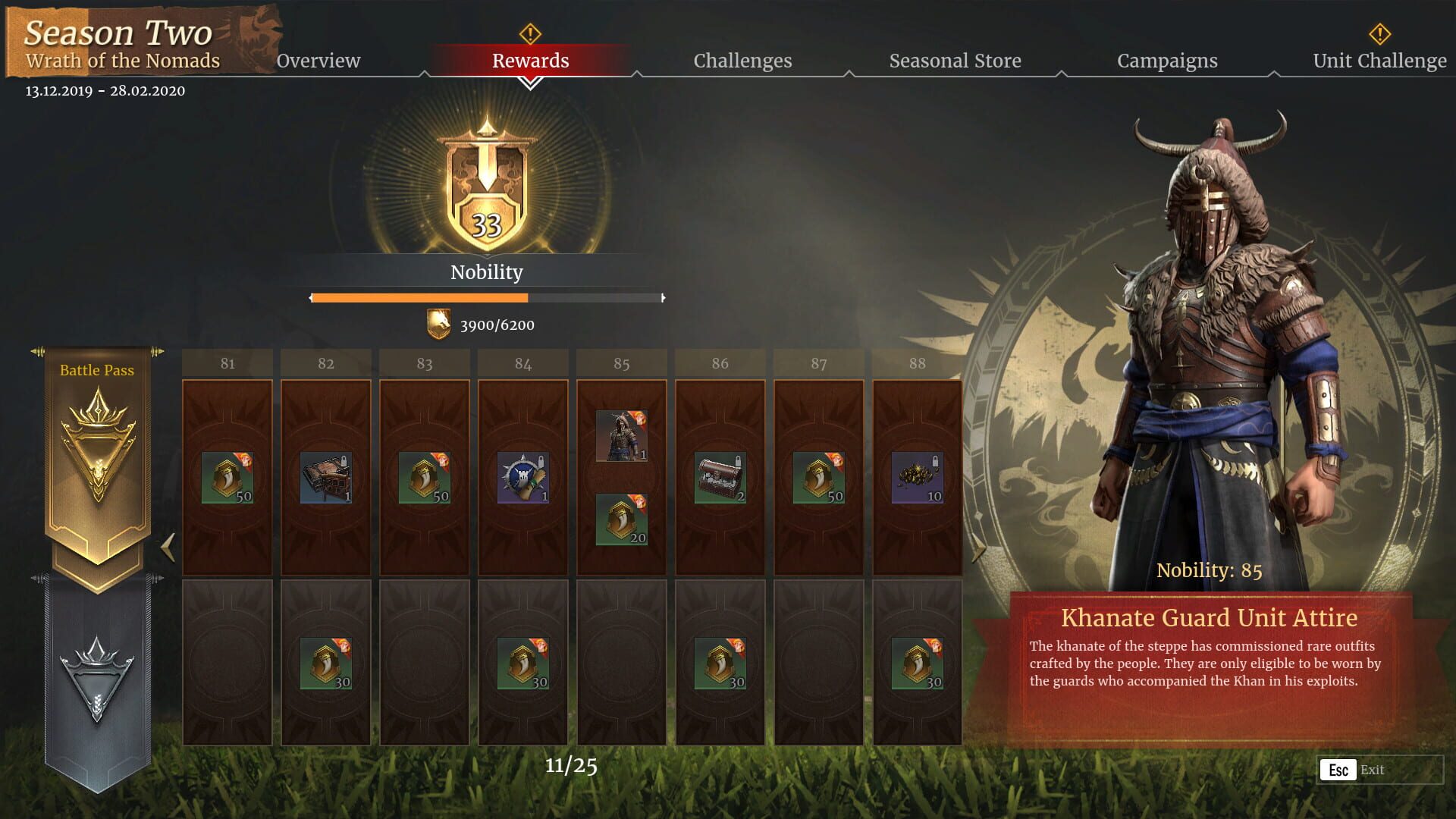 Screenshot for Conqueror's Blade: Season II - Wrath of the Nomads
