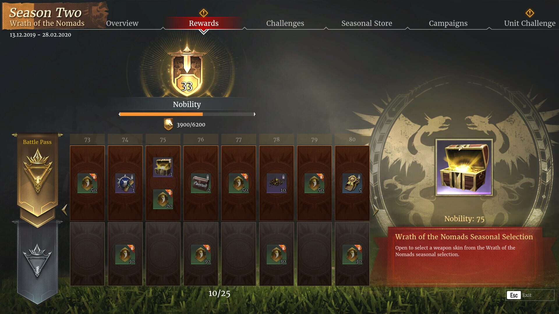 Screenshot for Conqueror's Blade: Season II - Wrath of the Nomads