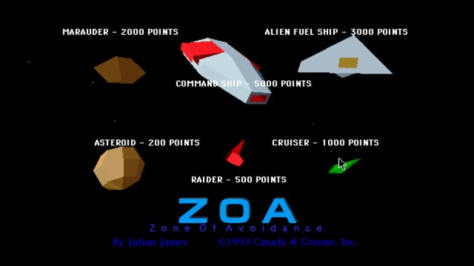 Screenshot for ZOA: The Zone of Avoidance