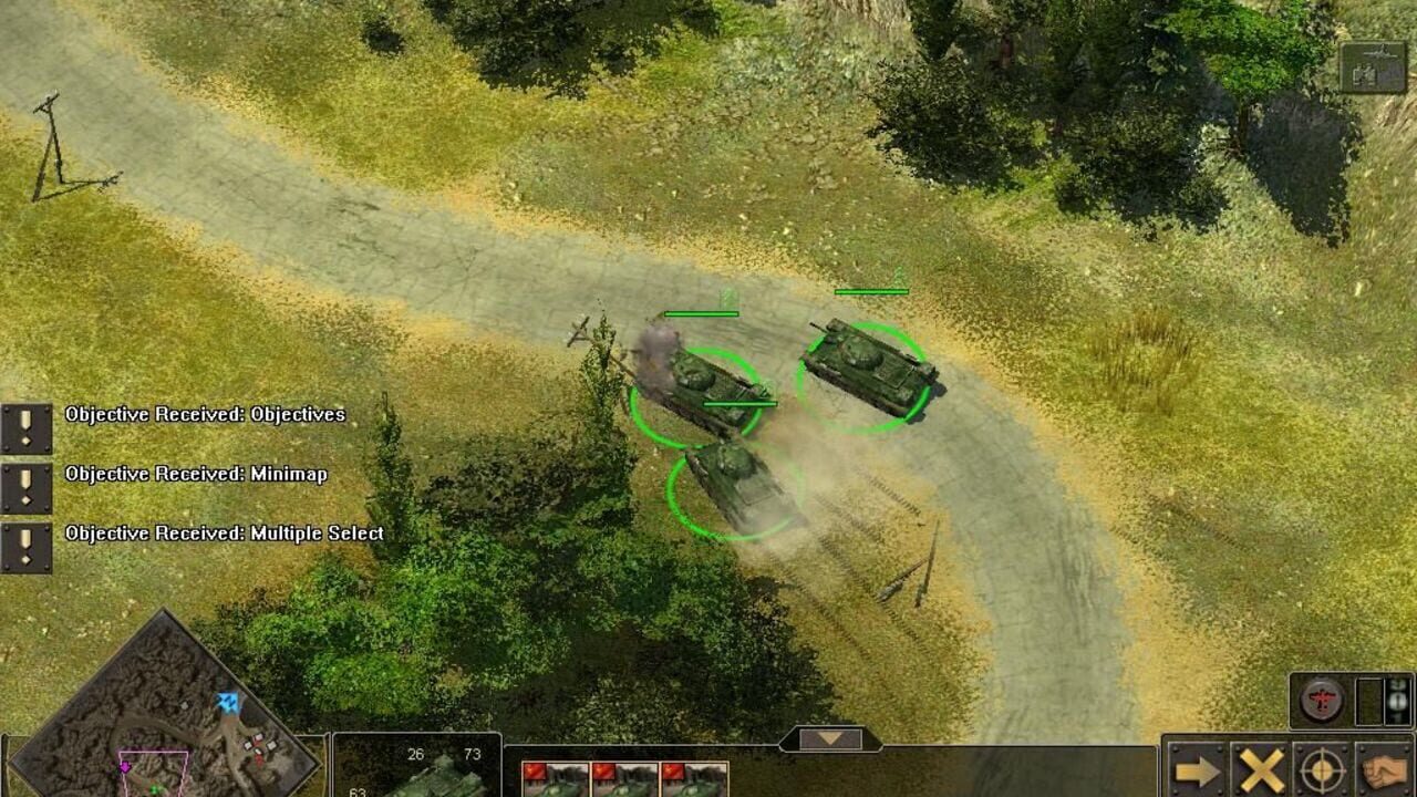 Screenshot for Frontline: Fields of Thunder