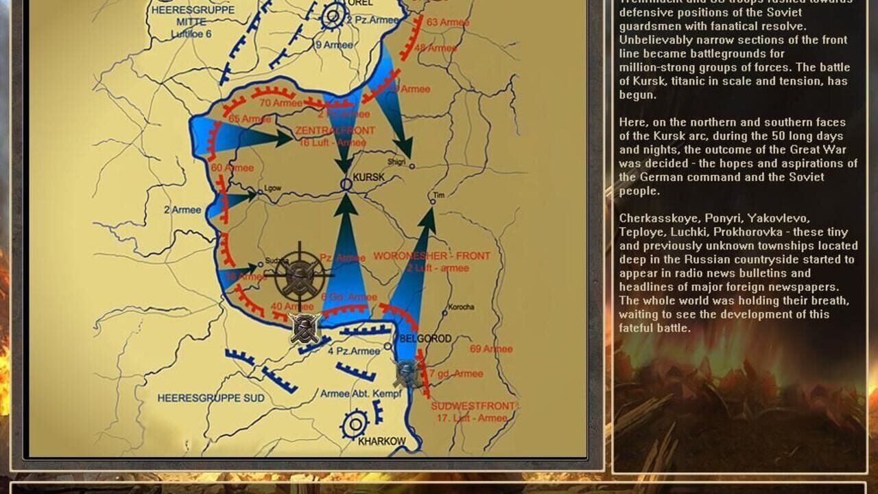 Screenshot for Frontline: Fields of Thunder