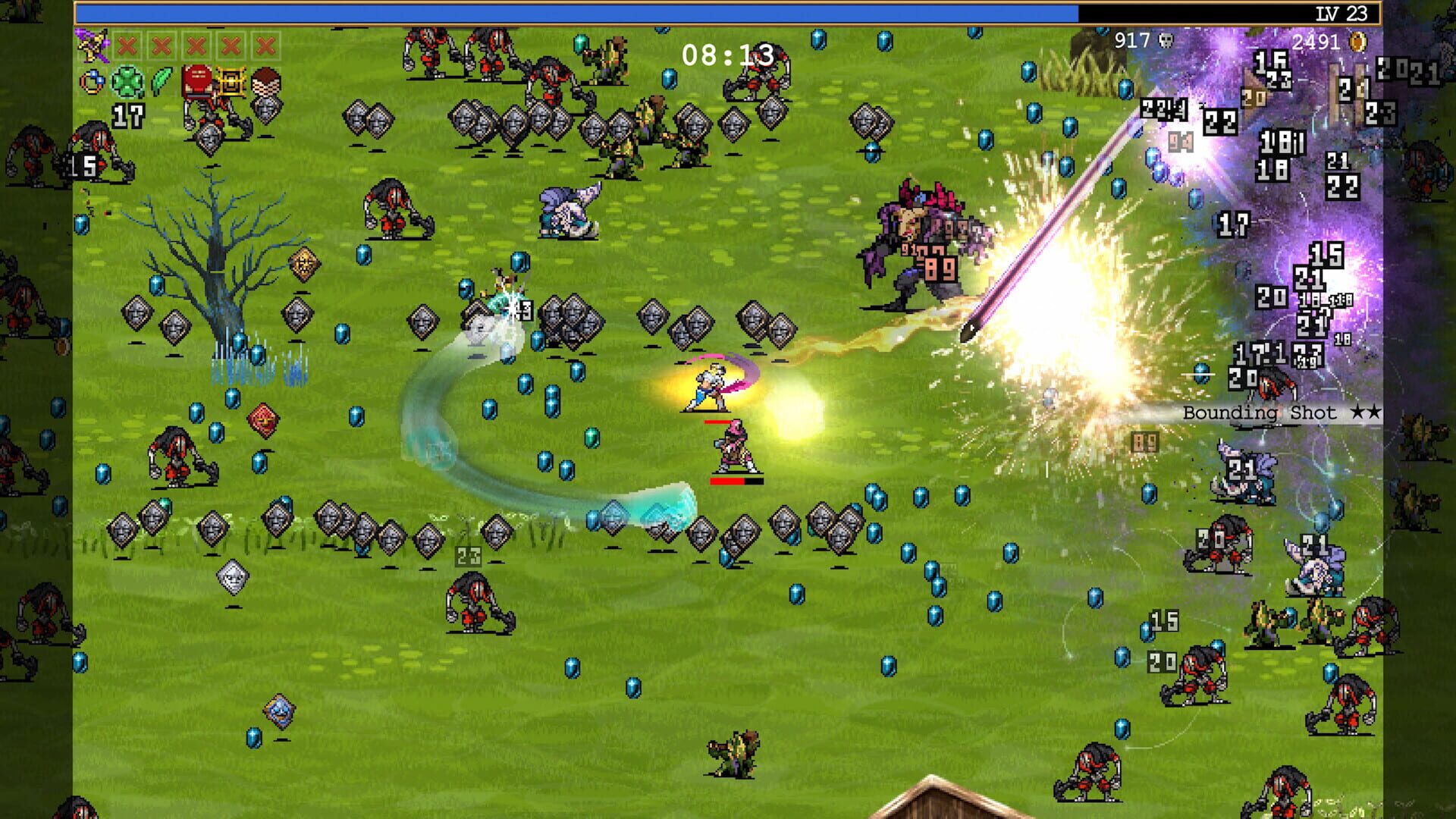 Screenshot for Vampire Survivors: Emerald Diorama