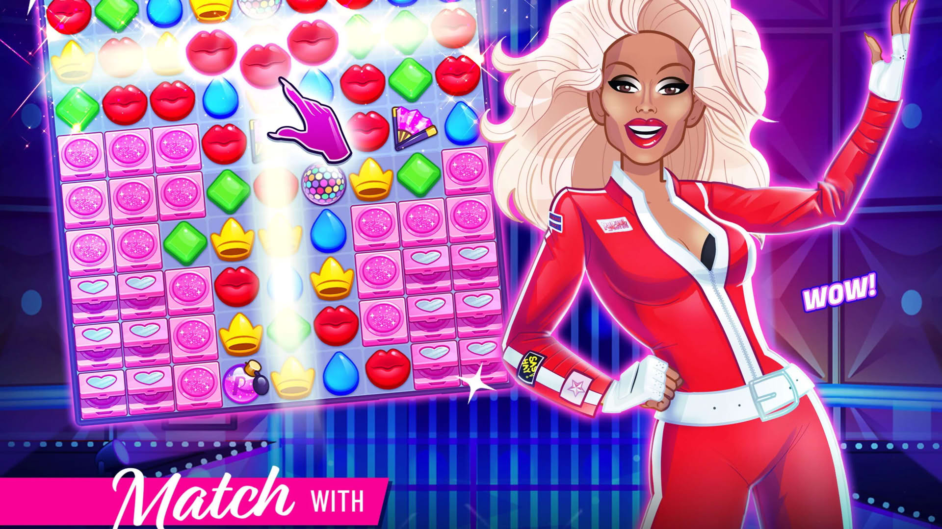 Screenshot for RuPaul's Drag Race Match Queen
