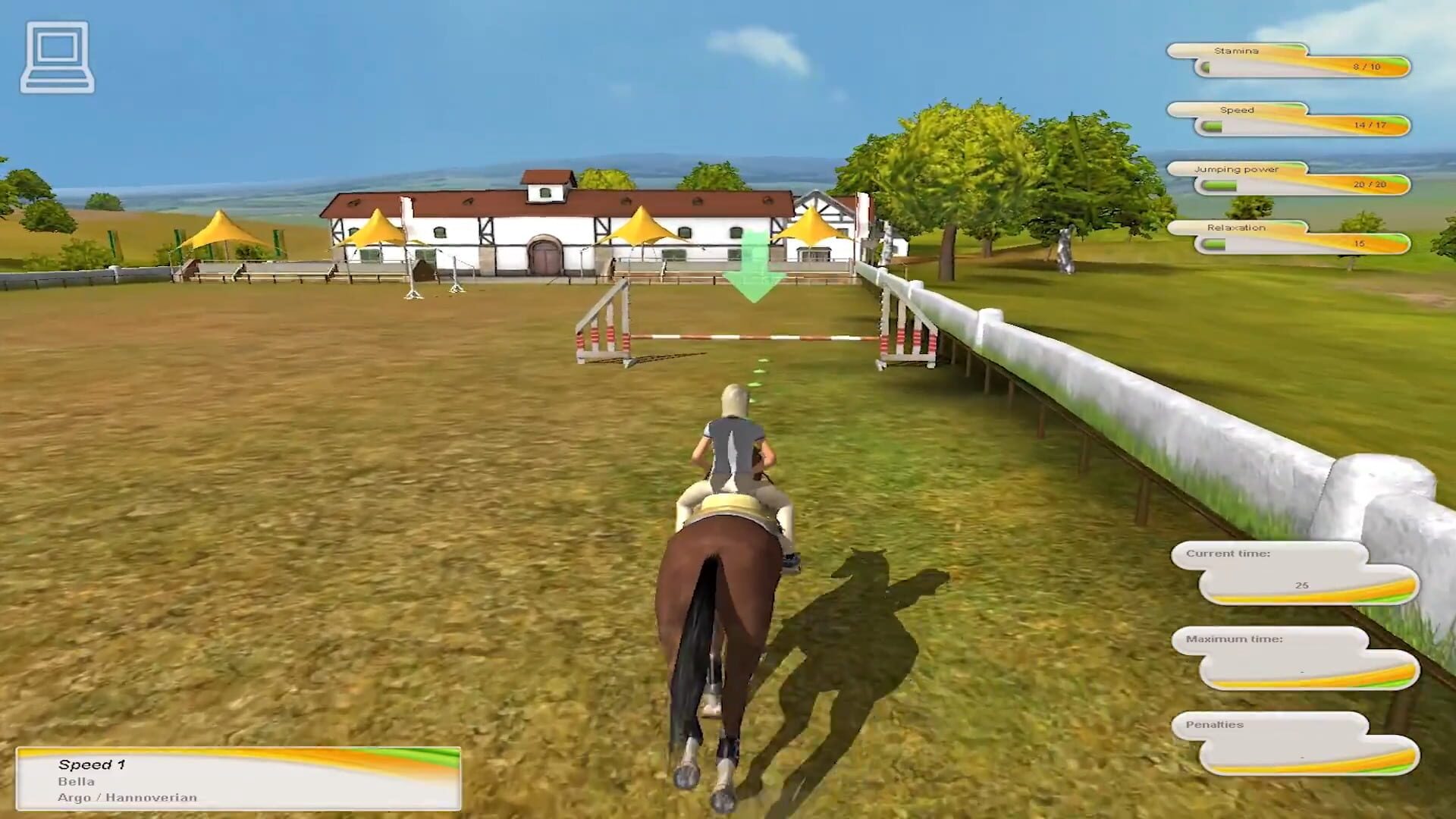 Screenshot for Championship Riding Star