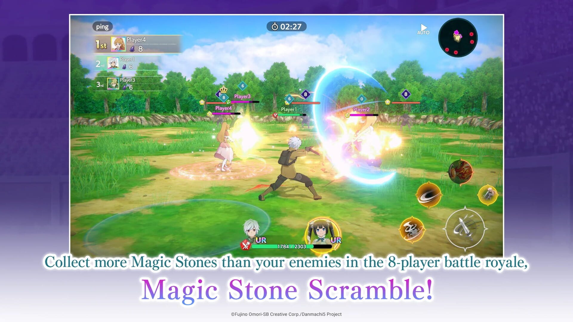 Screenshot for DanMachi Battle Chronicle