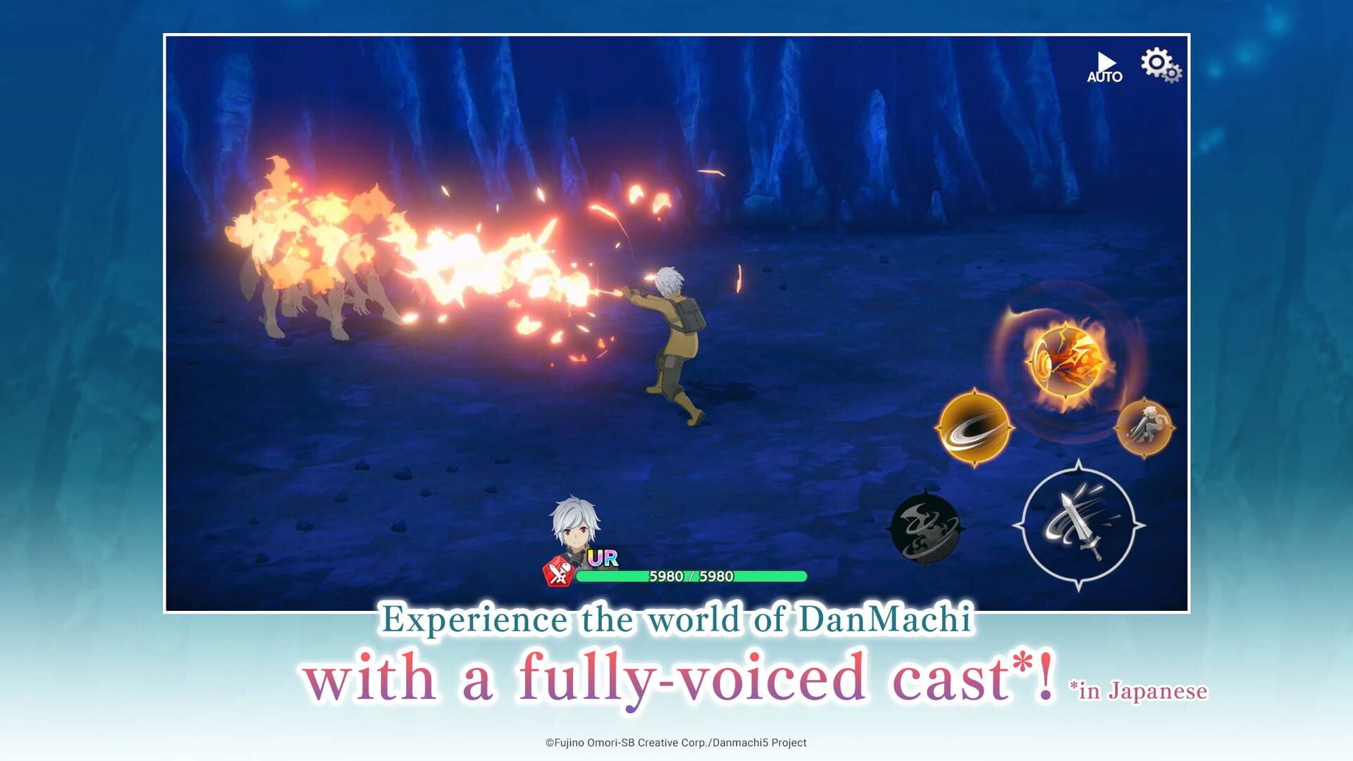 Screenshot for DanMachi Battle Chronicle