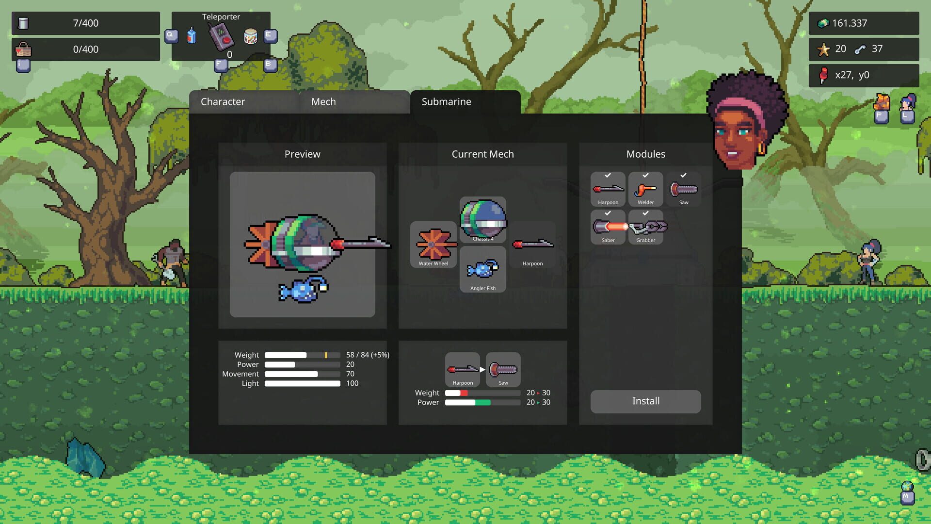 Screenshot for Super Mining Mechs: Toxic Treasures