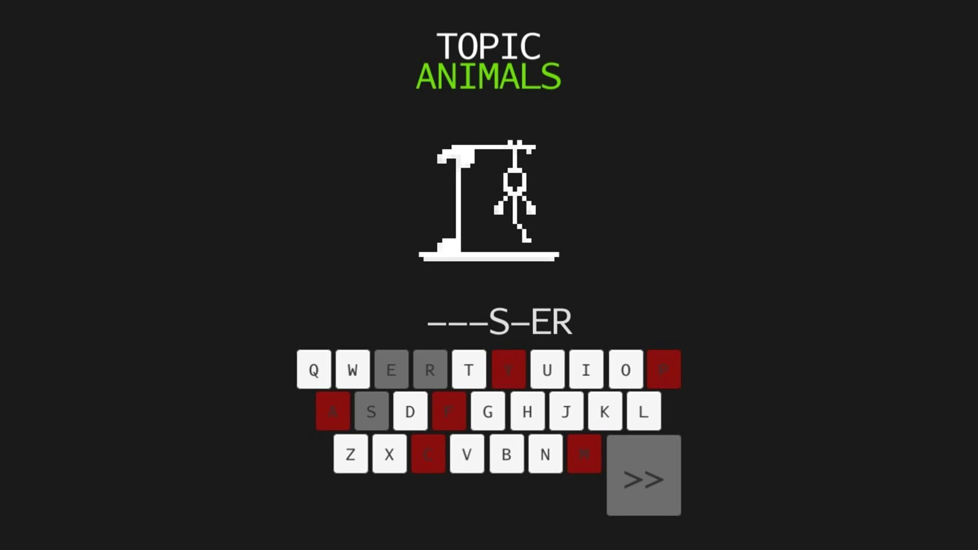 Screenshot for Black Hangman
