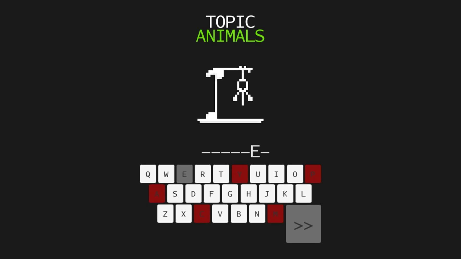 Screenshot for Black Hangman