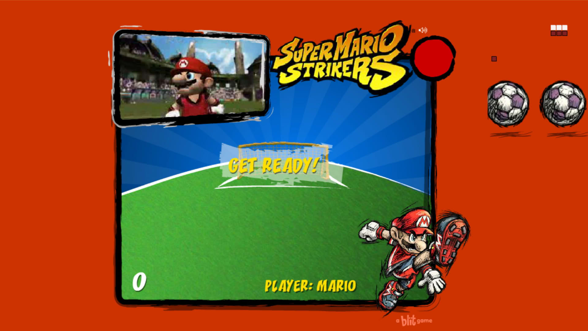 Screenshot for Super Mario Strikers