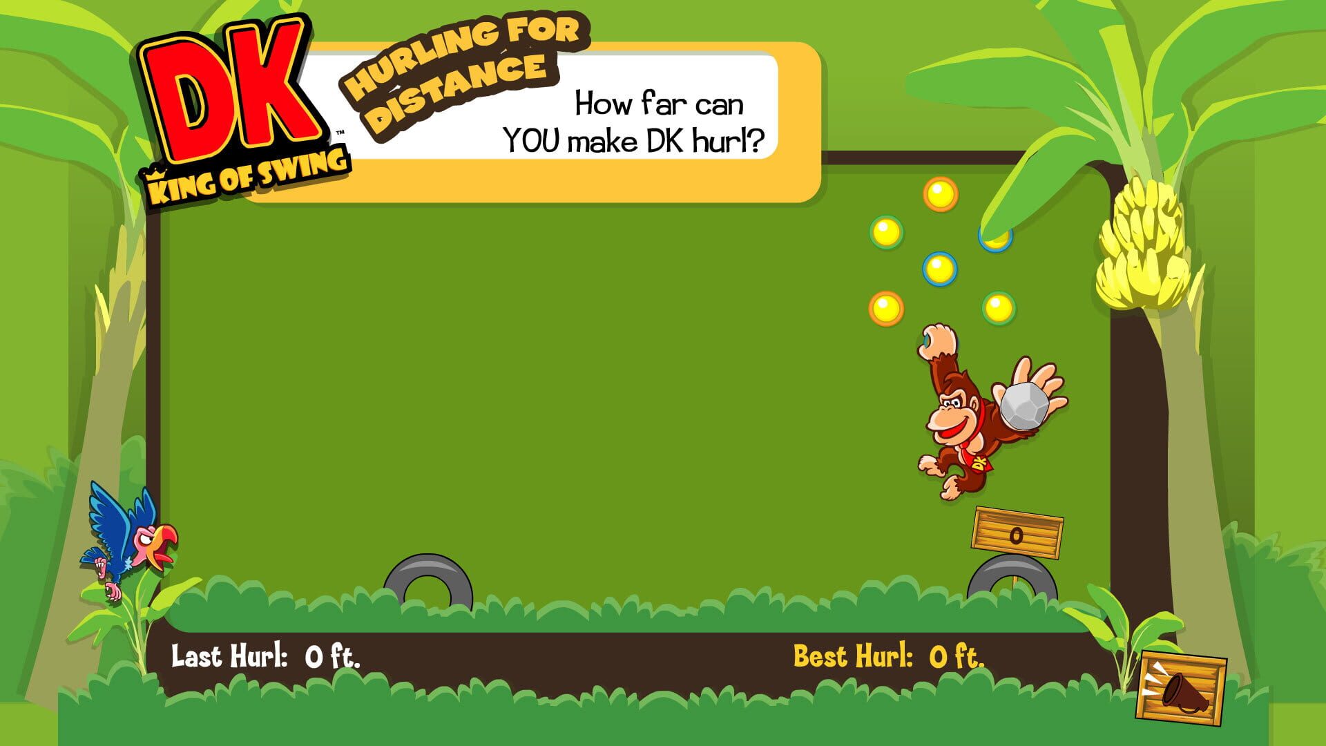 Screenshot for DK: King of Swing - Hurling for Distance