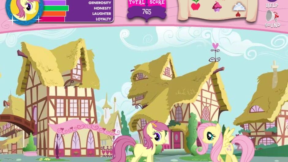 Screenshot for My Little Pony: Adventures in Ponyville