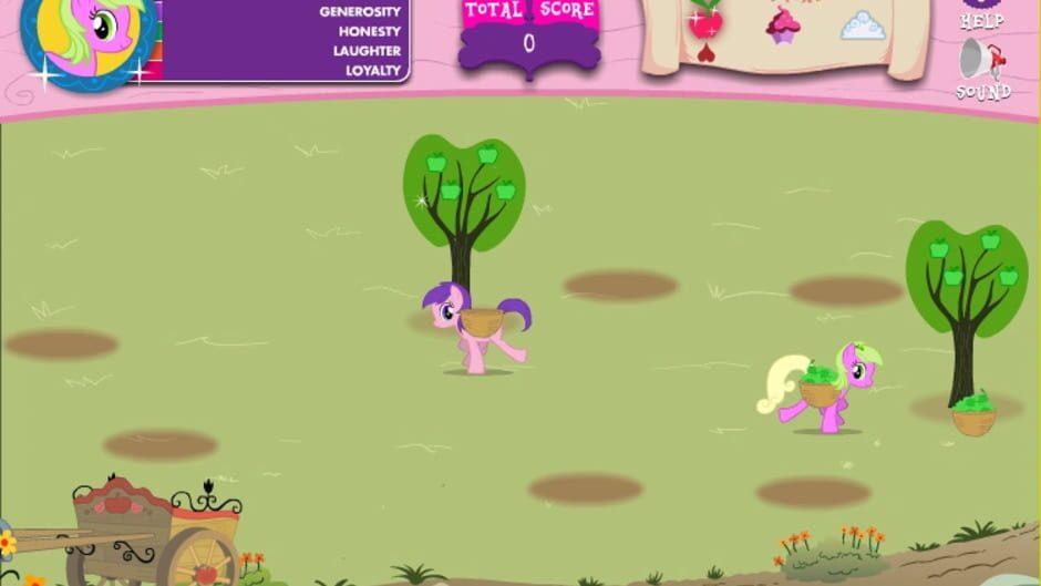 Screenshot for My Little Pony: Adventures in Ponyville