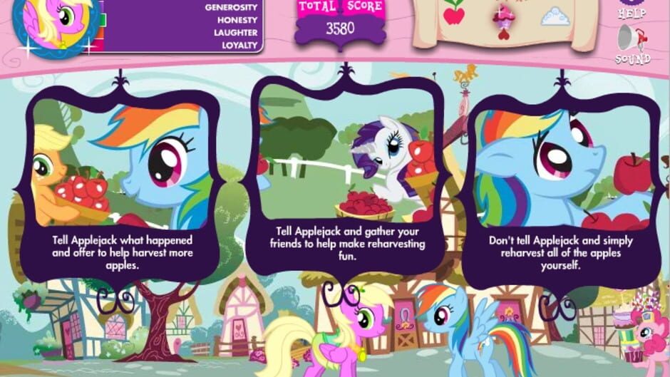 Screenshot for My Little Pony: Adventures in Ponyville