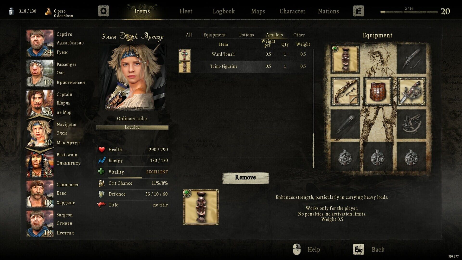 Screenshot for Caribbean Legend: Vile Little God