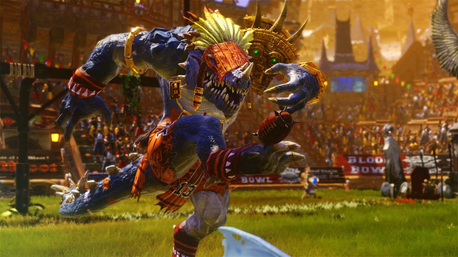 Screenshot for Blood Bowl 2: Lizardmen