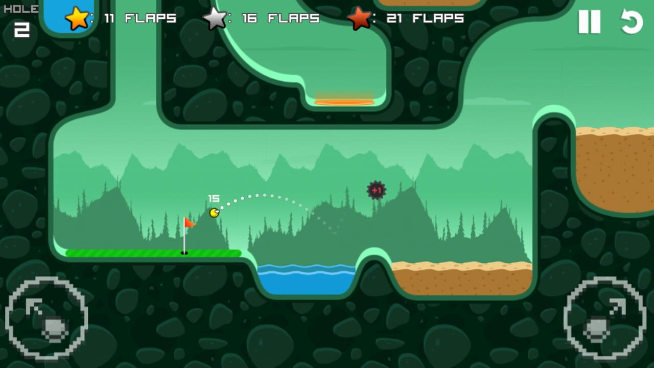 Screenshot for Flappy Golf