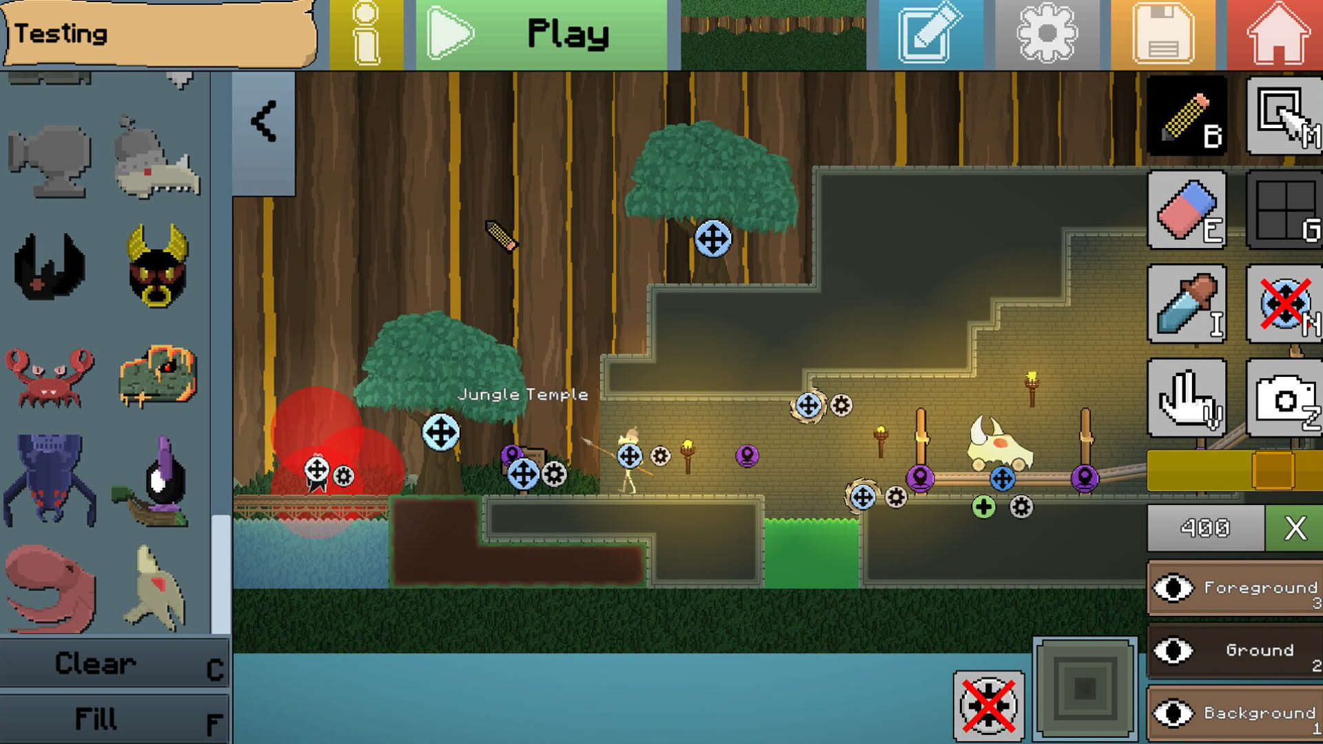 Screenshot for Makis Adventure: Level Editor