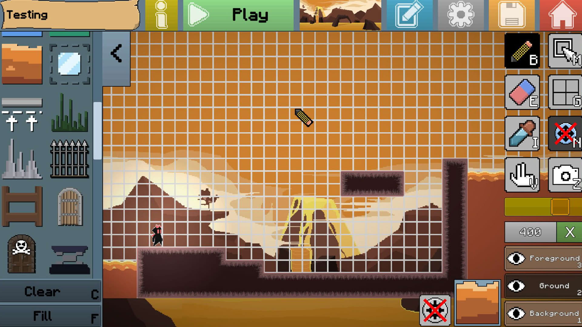 Screenshot for Makis Adventure: Level Editor